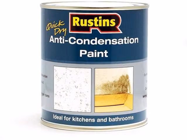 Rustins Anti-Condensation Paint, Matt White, 1 l