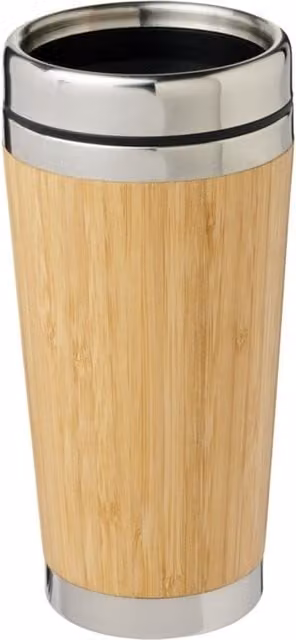Bullet Bambus Brown Bamboo and Stainless Steel Tumbler, 450 ml – 1
