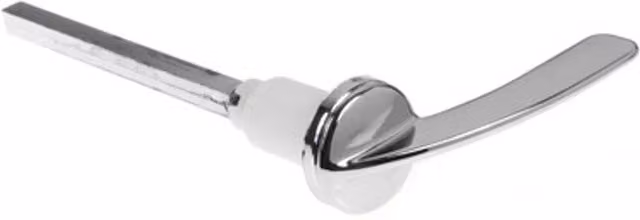 Thomas Dudley Chrome Side Cistern Lever with 1/2" Thread in Silver