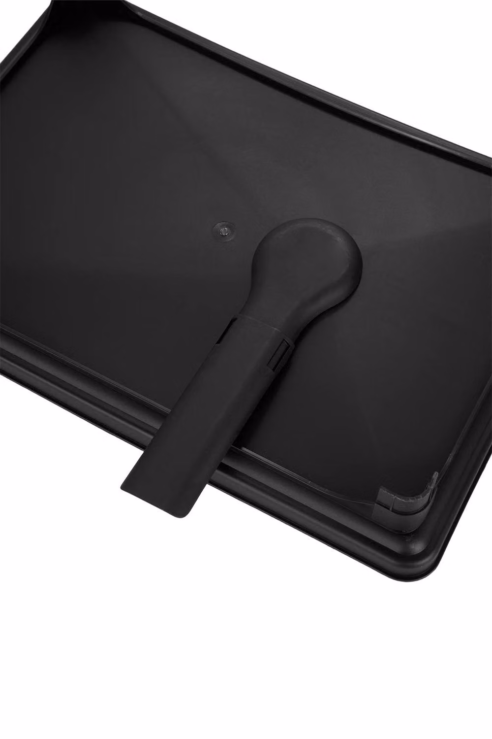 Garden Sanctuary Carbon Steel Dish Drainer with Rotating Telescopic Drainage Pipe and Cutlery Holder in Black – 4