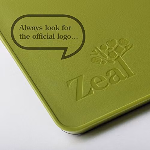 Zeal Straight to Pan Rectangular Kitchen Chopping Board with Non-Slip Base and Handle, Green, W: 38.5 cm, D: 28.5 cm, H: 2.5 cm – 6