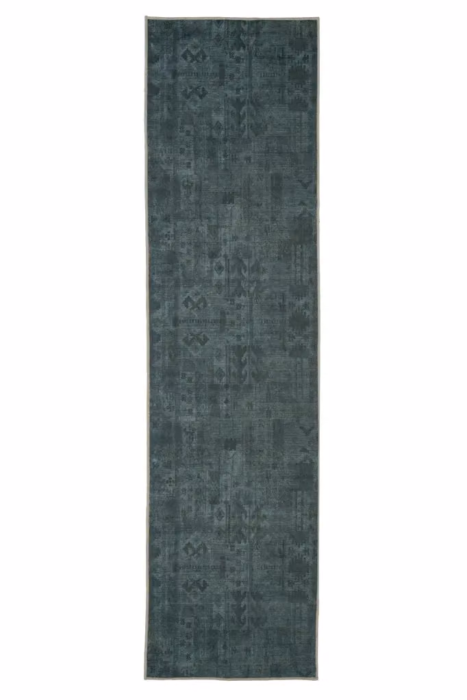 Kukoon Green Aztec Tribal Washable and Non-Slip Distressed Area Rug, W/D/H: 240 x 330 cm – 2
