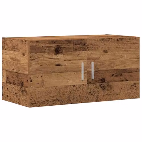 vidaXL Wall Cabinet in Old Wood Brown, W/D/H: 80 x 39 x 40 cm – 1