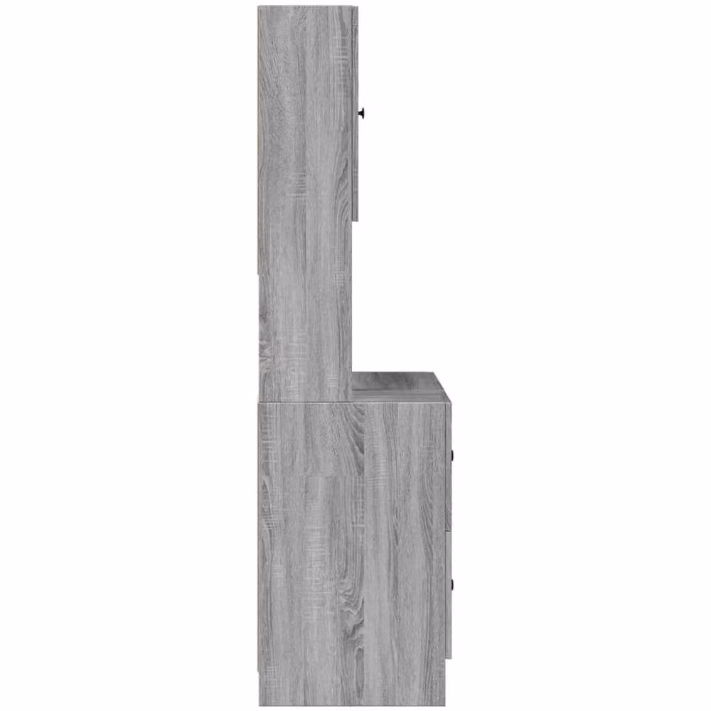 Berkfield Home Grey Sonoma Kitchen Cabinet with Internal Drawers and Shelves, W/D/H: 95 x 50 x 180 cm – 2