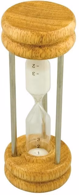 Dexam Wooden Sand Egg Timer in Multicolour