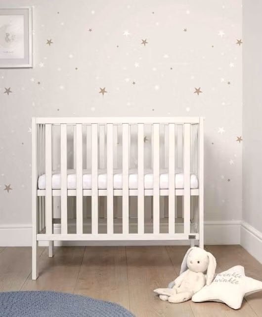 Mamas & Papas Petite Cot in White