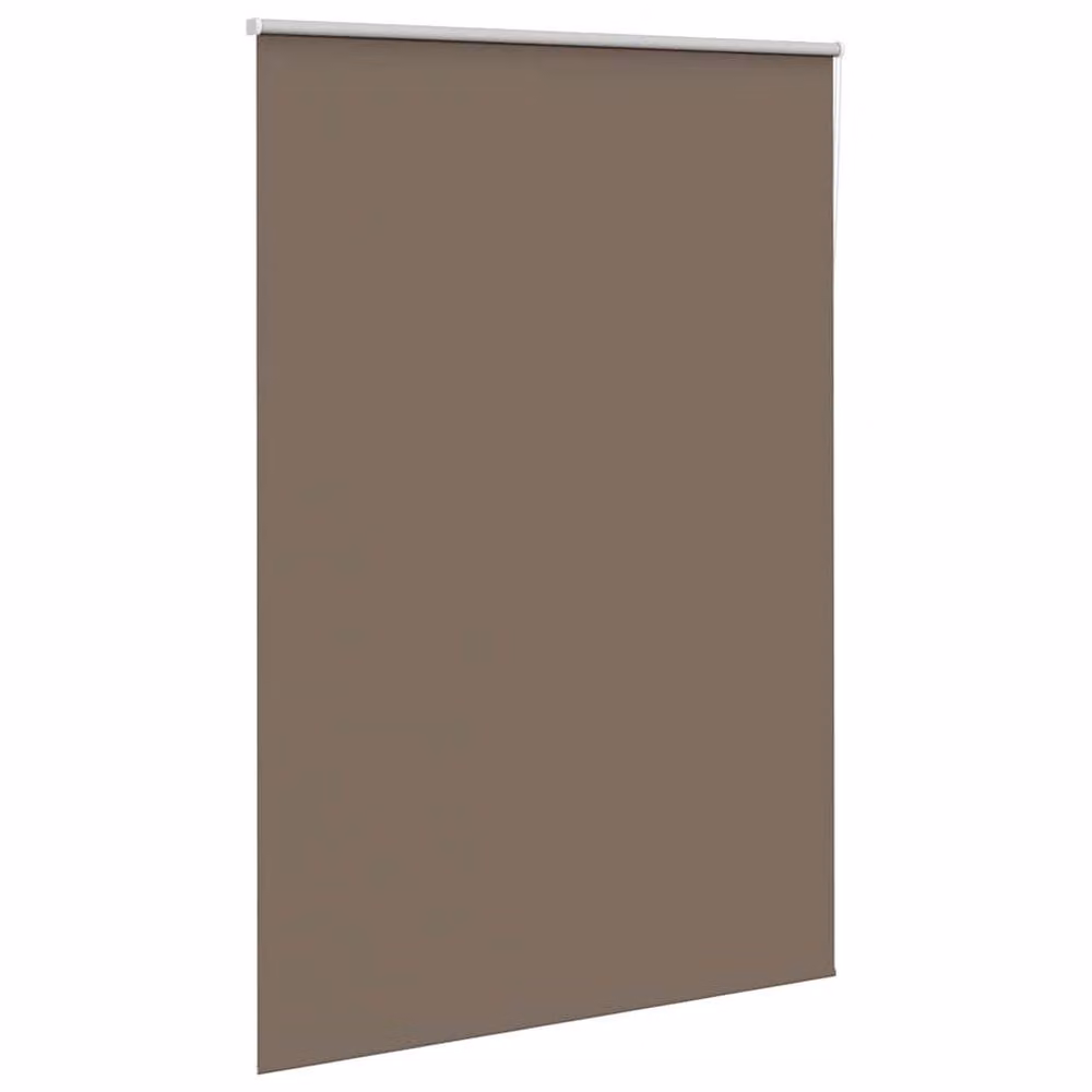 Berkfield Home Brown Blackout Roller Blind, Thermal Insulating Polyester Fabric, W: 165 cm, H: 230 cm – 3