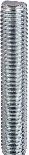 Unifix Grade 4.8 Hex Steel Allthreads M10 x 90 mm, Silver, Box of 25