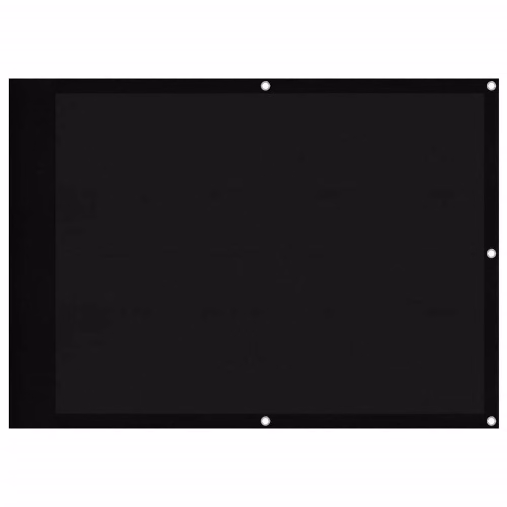 Berkfield Home Versatile Black Balcony Screen with UV-Resistant Polyester Oxford Fabric, W: 75 cm, H: 700 cm – 2