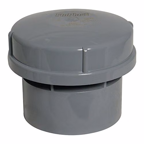 FloPlast AV110G Solvent Weld Air Admittance Valve in Grey