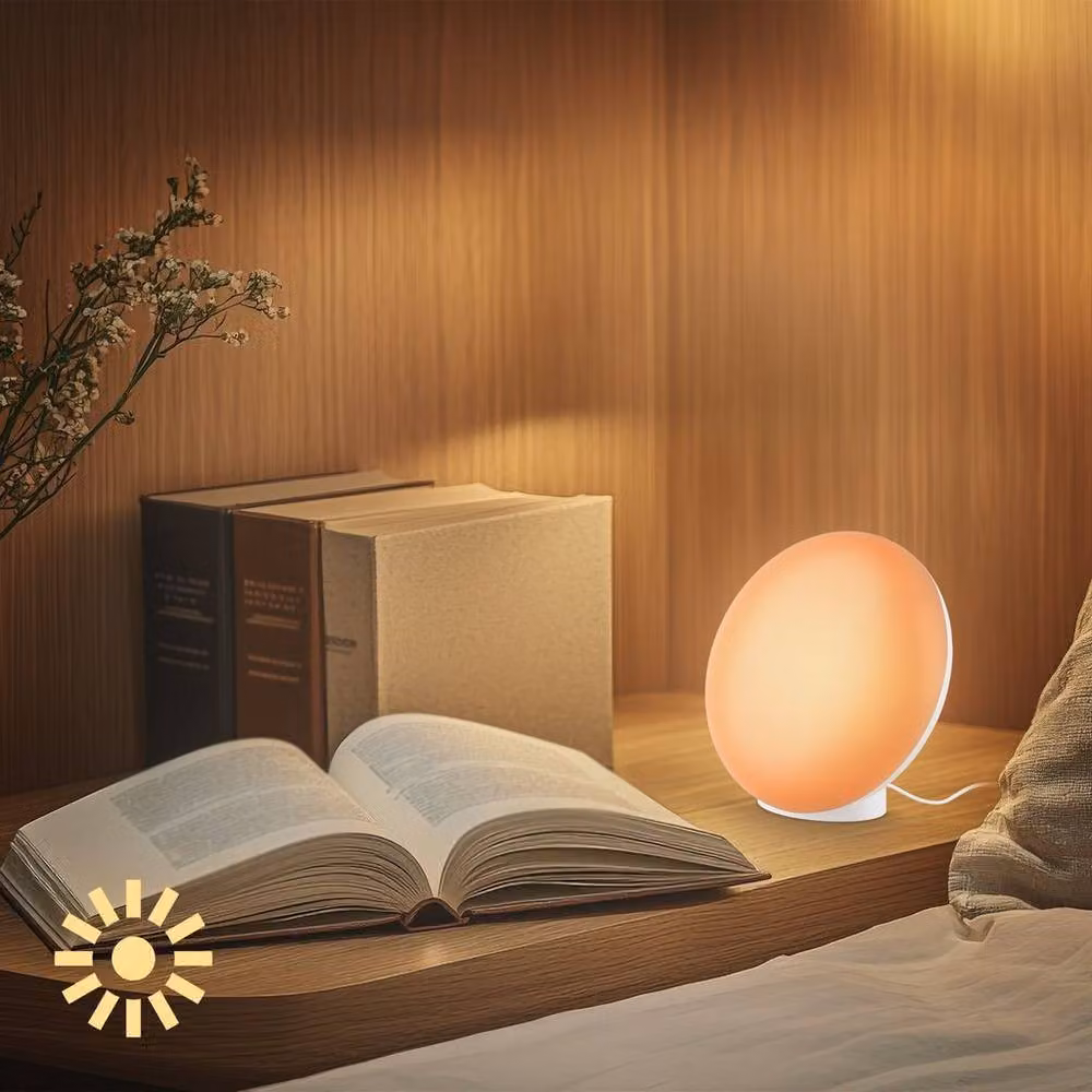 Briloner LED RGBIC CCT Table Lamp with Remote Control and Timer, White, W/D/H: 17.5 x 10.6 x 16.4 cm – 7