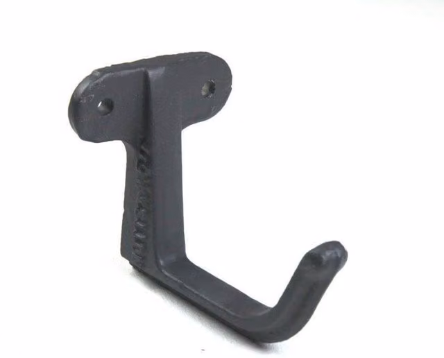 Hargreaves Premier Cast Iron Notts Ogee Gutter Fascia Bracket, Black, 115mm, Primed