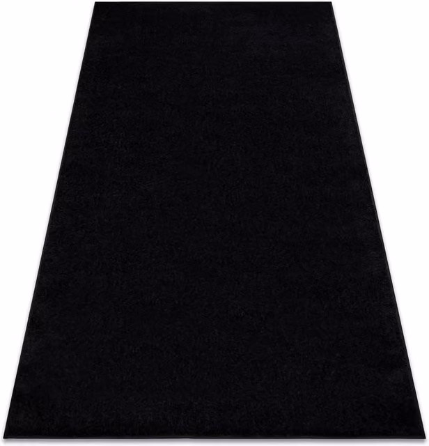 RugsX Eton Plus Modern Square Rug in Black, W x D: 300 x 300 cm – 1