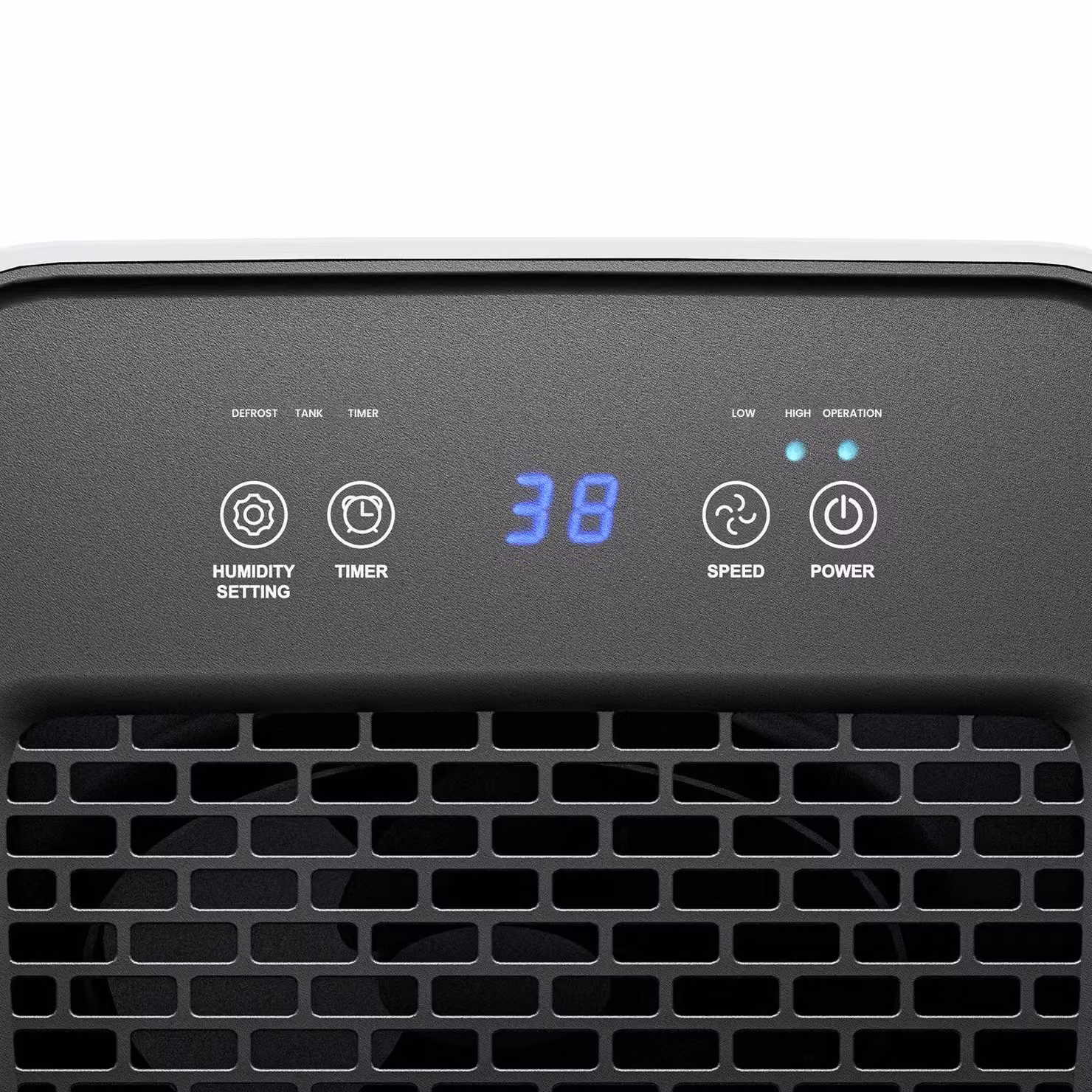 Pro Breeze 6L Low Energy Compact Dehumidifier in White – 4