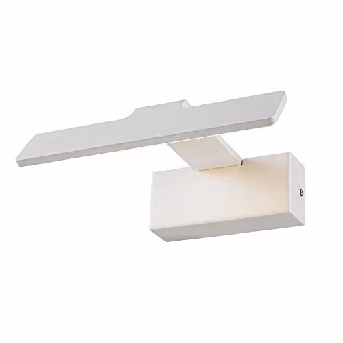 Netlighting Modern LED Up and Down Wall Lamp, White, Warm White 3000K, 420lm