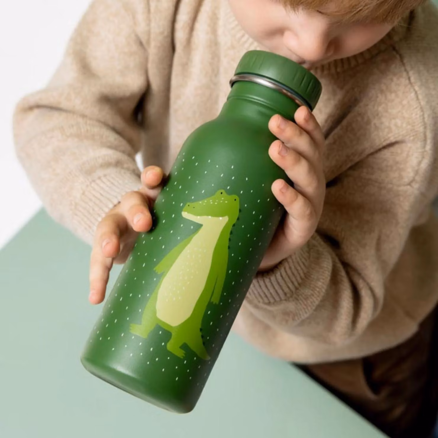 Trixie Mr. Alligator Bottle, 500ml, Green – 2