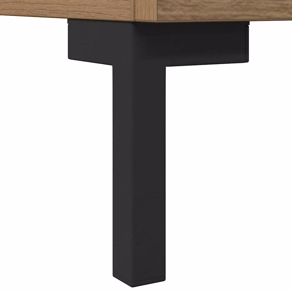 Berkfield Home Artisan Oak TV Cabinet in Brown, W: 150 cm, D: 30 cm, H: 44.5 cm – 3