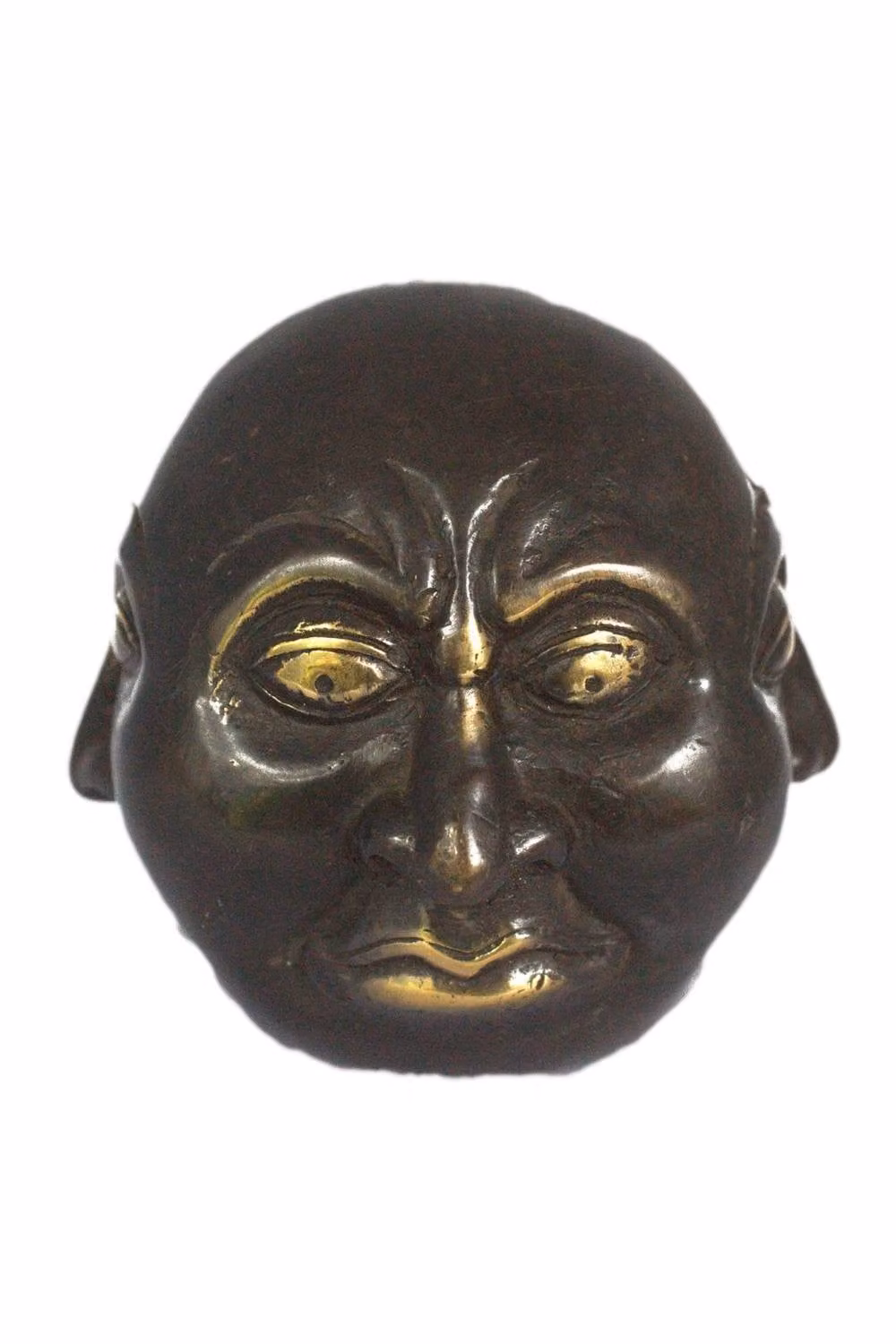 KDMD Four Face Buddha Brass Fengshui Ornament in Dark Brown, Height: 10 cm – 3