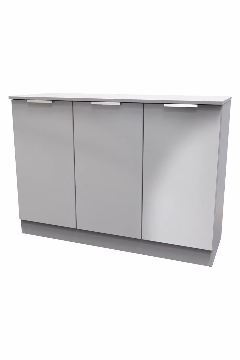 Ready Assembled 2 U Dover 3 Door Sideboard in Dark Grey – 2