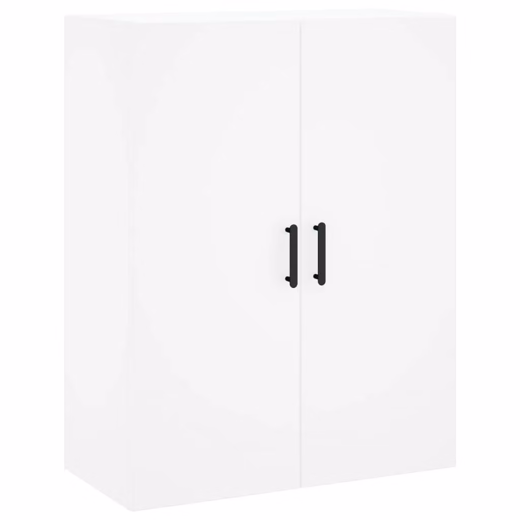 Berkfield Home Wall Mounted Cabinet in White, W: 69.5 cm, D: 34 cm, H: 90 cm – 2