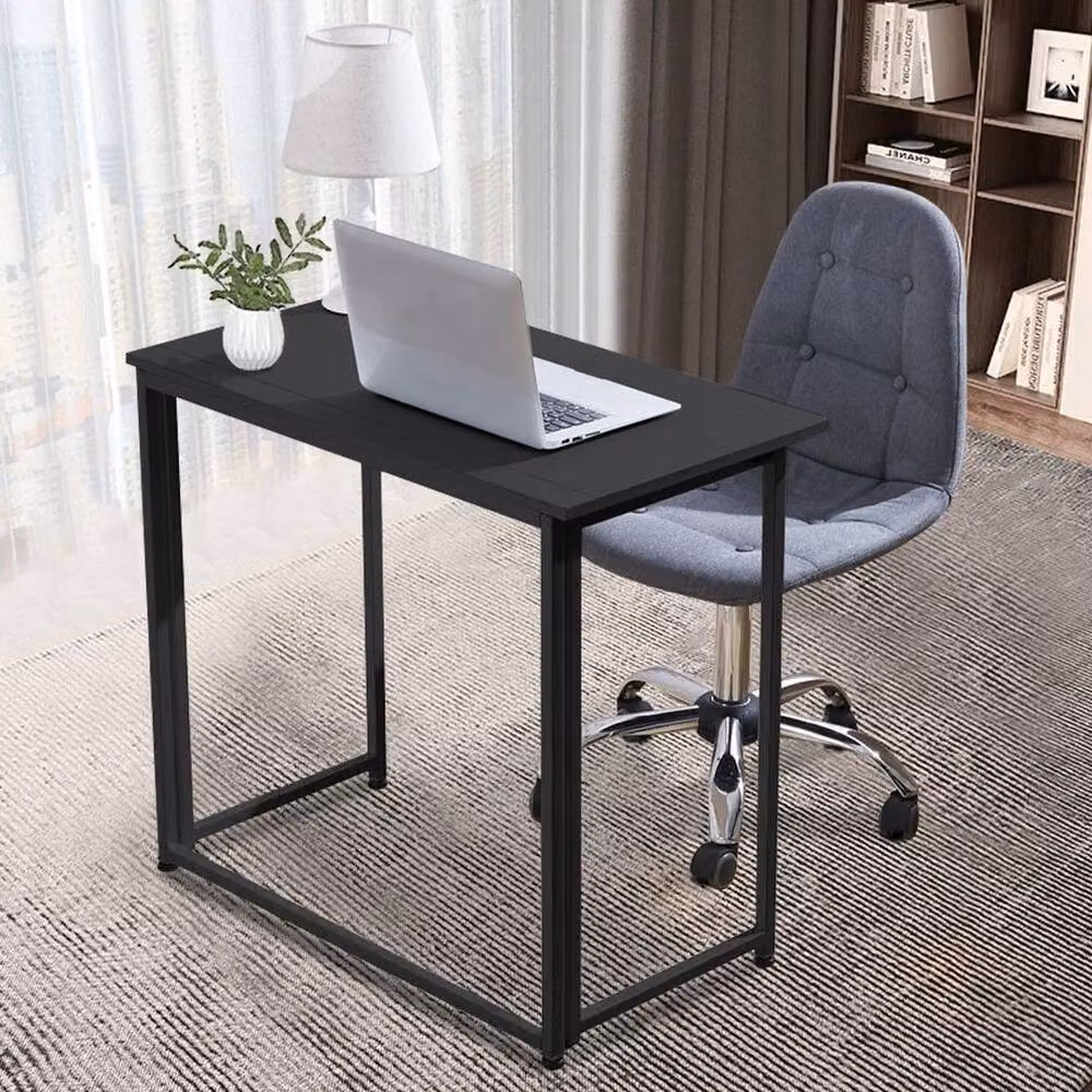 EONLION Black Metal Folding Writing Desk – 2