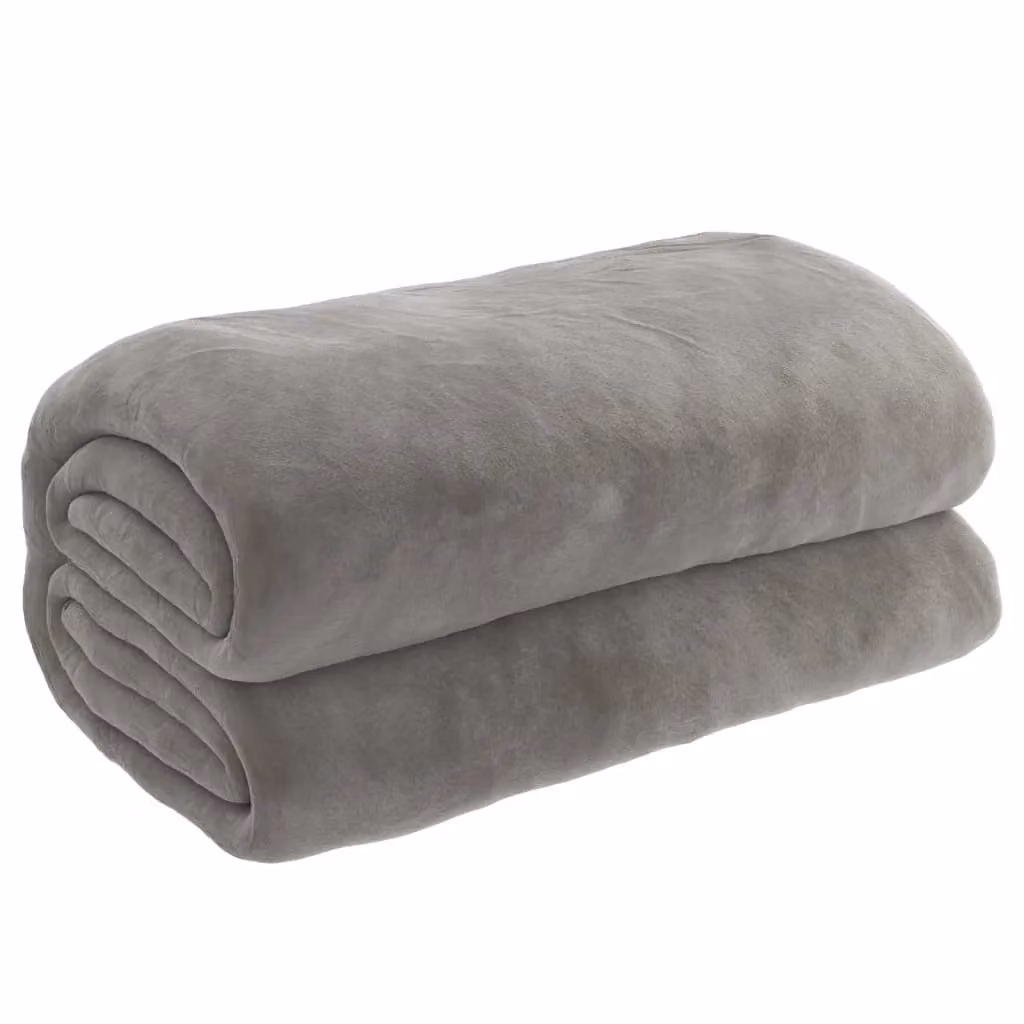 Berkfield Home Weighted Blanket with Removable Grey Cotton Cover, W/D/H: 200 x 230 cm, 13 kg – 2