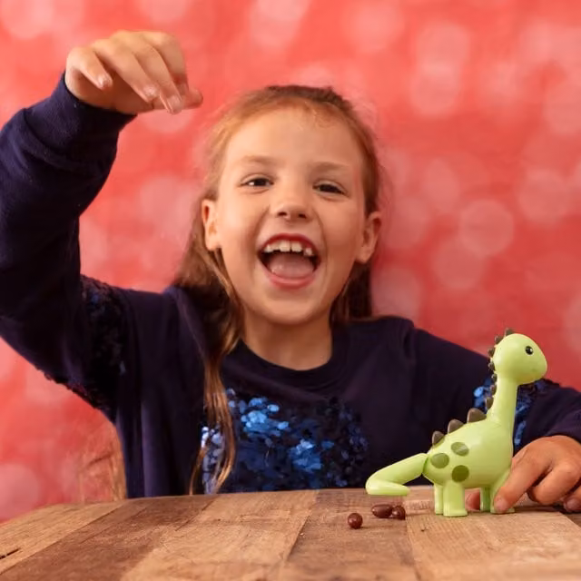 Boxer Gifts Novelty Pooping Dinosaur Sweet Dispenser in Green