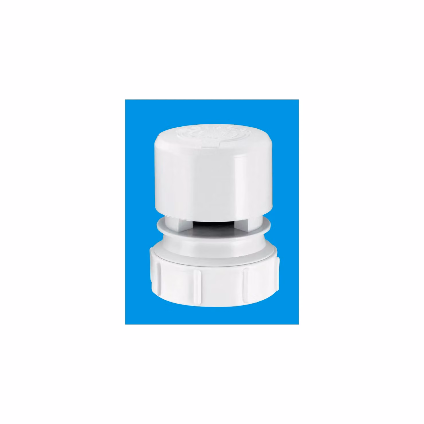 McAlpine VP2W Ventapipe 25 Air Admittance Valve with 1.5 inch Universal Outlet, White – 2
