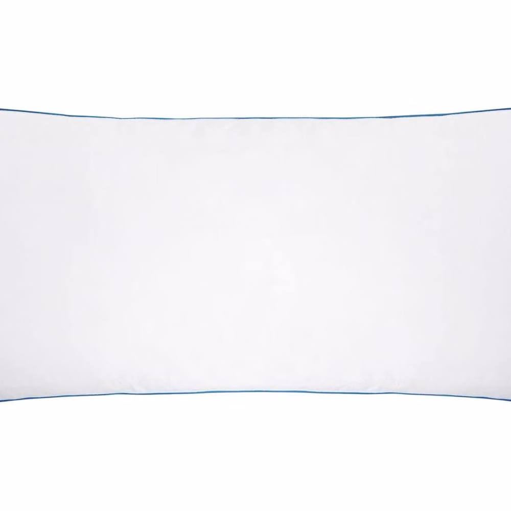 Wyld Haus Luxe Duck Feather and Down Pillow, White, W/D/H: 40 x 80 cm – 2