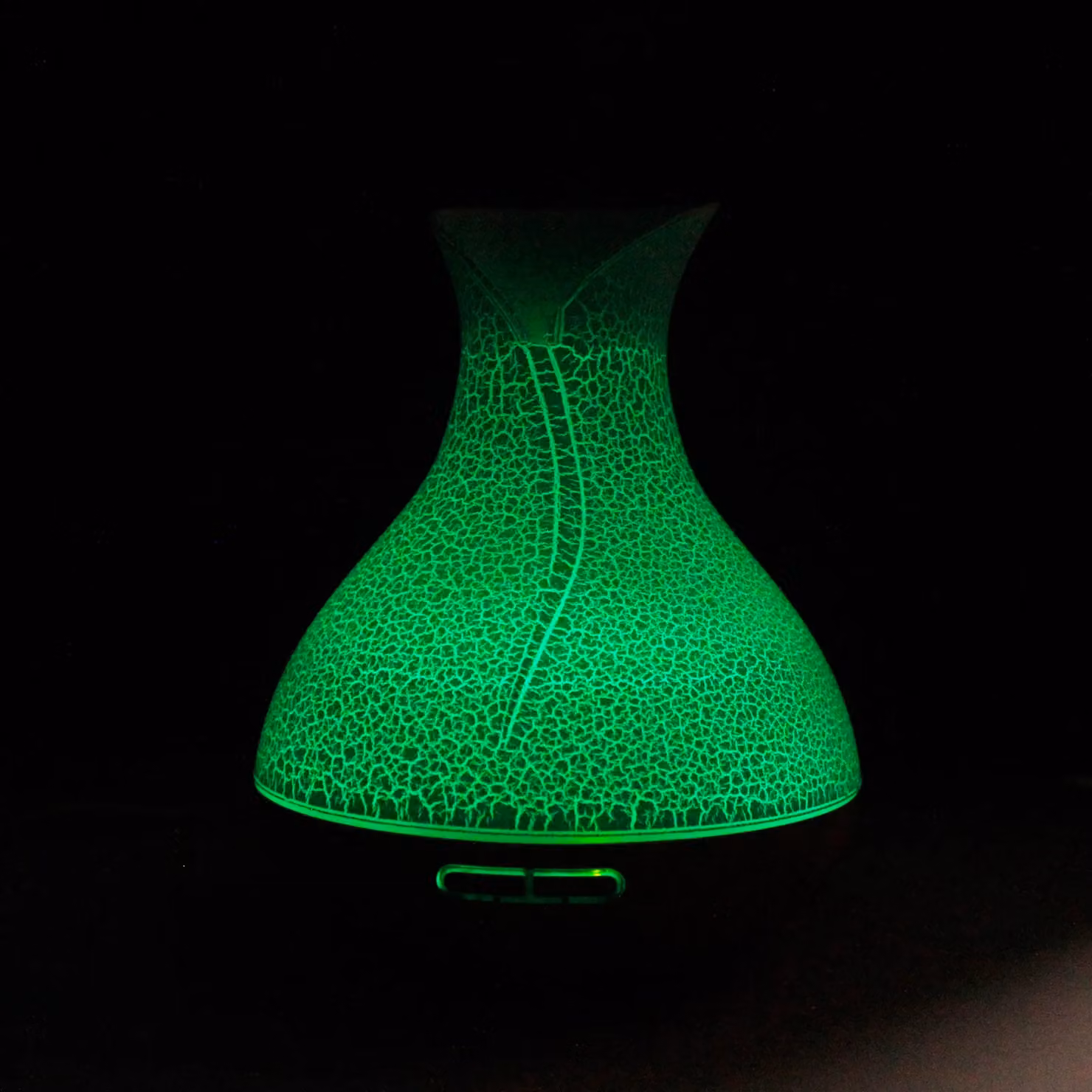 KDMD Palma Shell Effect USB Aroma Diffuser with Colour Change and Timer in White – 3