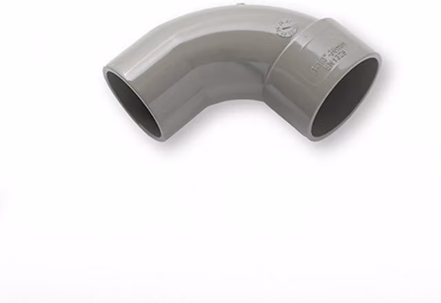 Primaplumb 32mm 90 Degree Spigot Bend, Grey