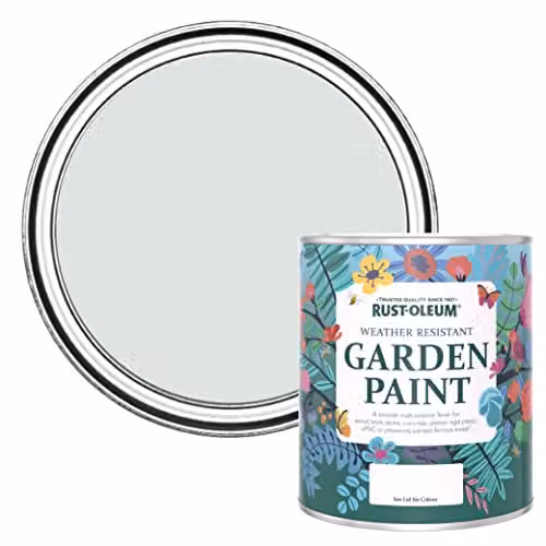 Rust-Oleum Grey Mould Resistant Garden Paint in Matt Finish, 750ml
