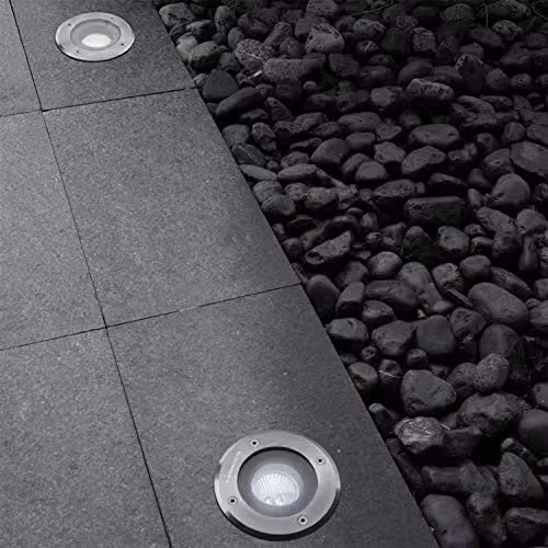 Leds C4 Modern Silver Recessed Ground LED Light – 2