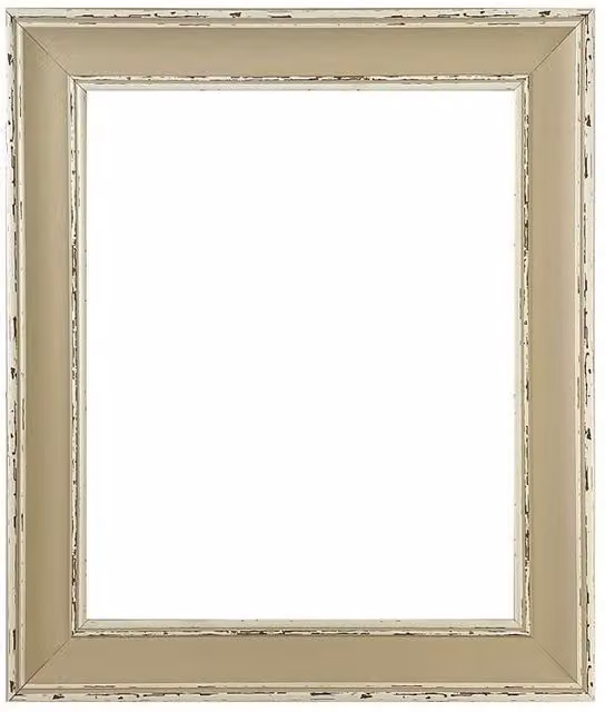 Frames & Mirrors 4U Scandi Blue Single Rectangular Photo Frame in Light Stone, W: 50.8 cm x H: 50.8 cm