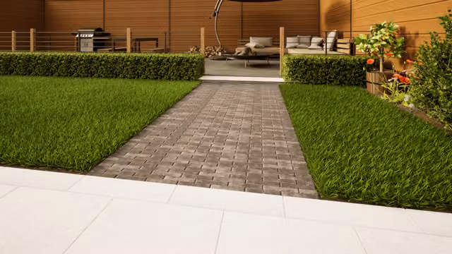 PBSL Group Verona Grey Clay Paving Field Tile W/D/H: 20.4 x 50.0 x 6.0 cm