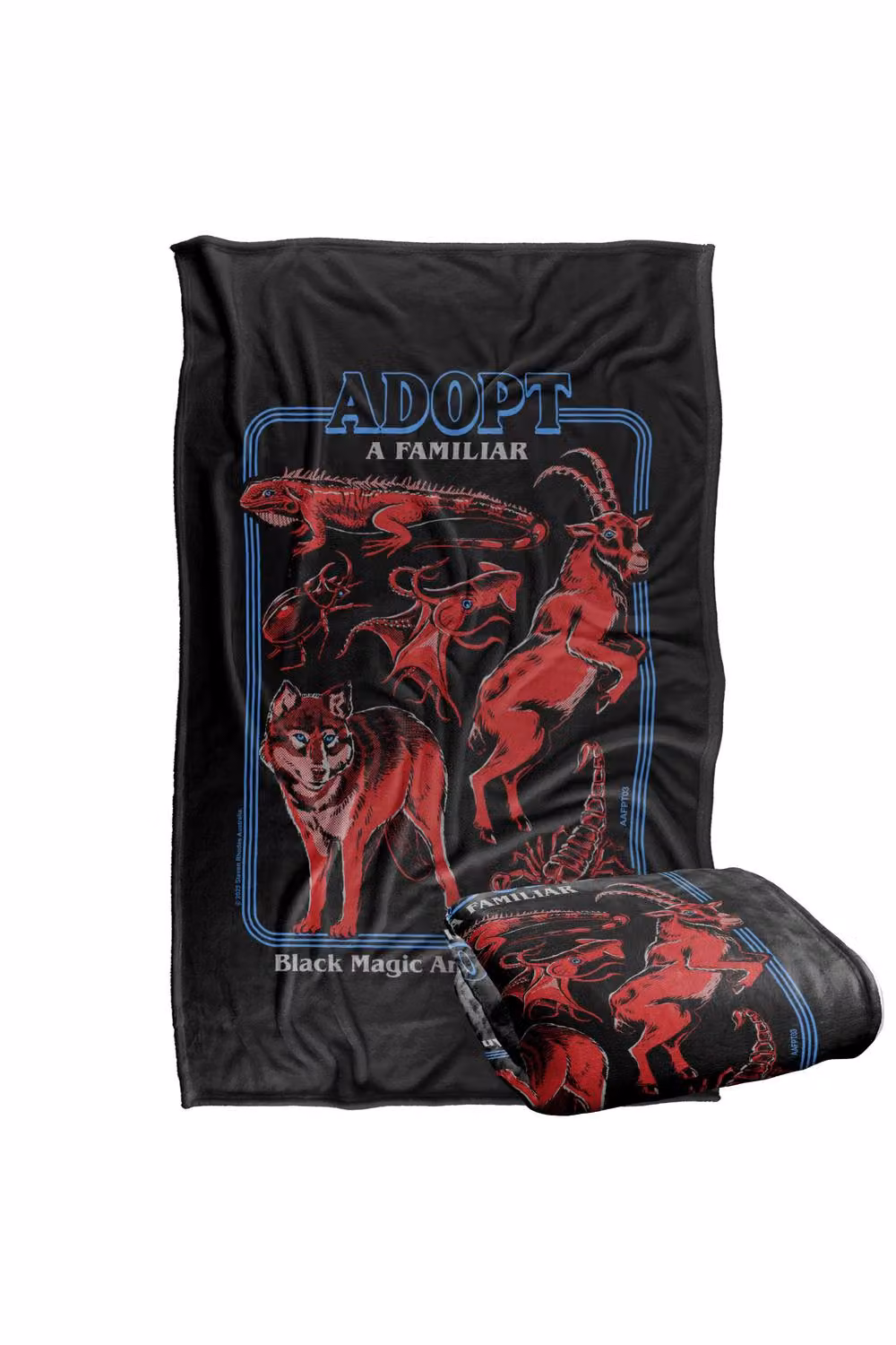 Steven Rhodes Adopt A Familiar Part 3 Multicolour Super Soft Fleece Throw Blanket W/D/H: 91 x 147 cm – 2