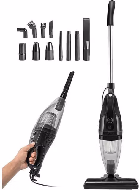 PAWNORA 2-in-1 Handheld Vacuum Cleaner in Grey and Black – 1