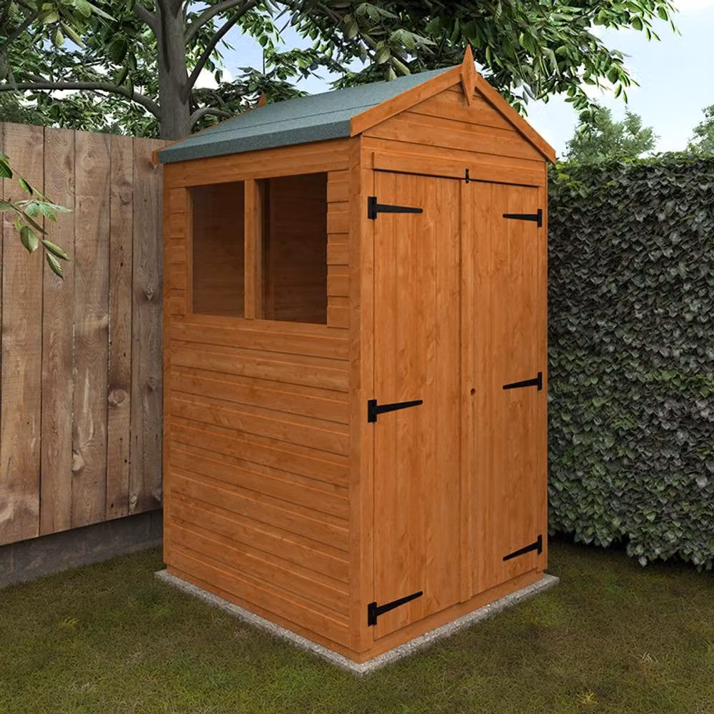 Buttercup Farm 4x4 Flex Apex Double Door 12mm Tall Cabinet in Burnt Orange, W: 115 cm, D: 123.8 cm, H: 209 cm – 2