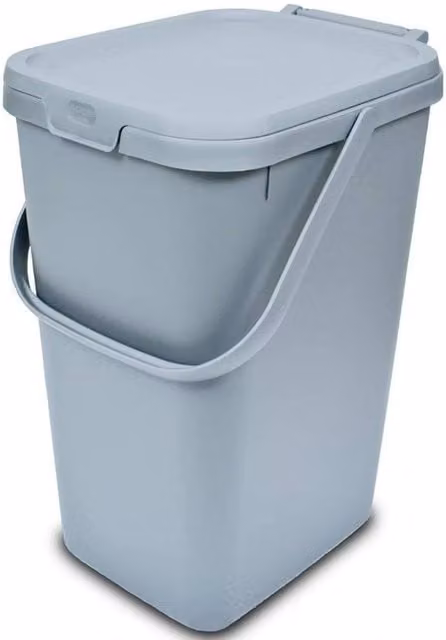 PAWNORA 18L Plastic Storage Organiser in Grey