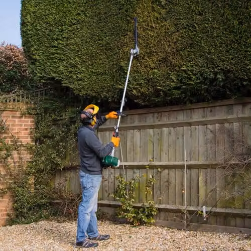 Webb WEPHT26 Split Shaft Long Petrol Hedge Trimmer, Black, Reciprocating Gas Model – 2