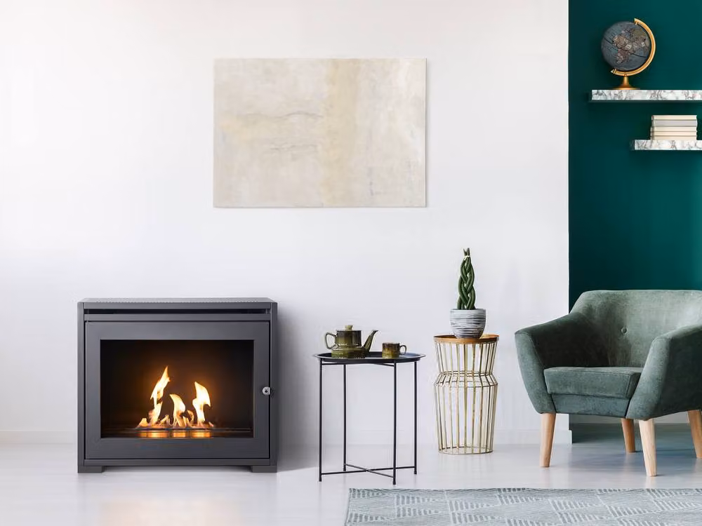 OKO S6 Bio Ethanol Stove in Charcoal Grey – 2