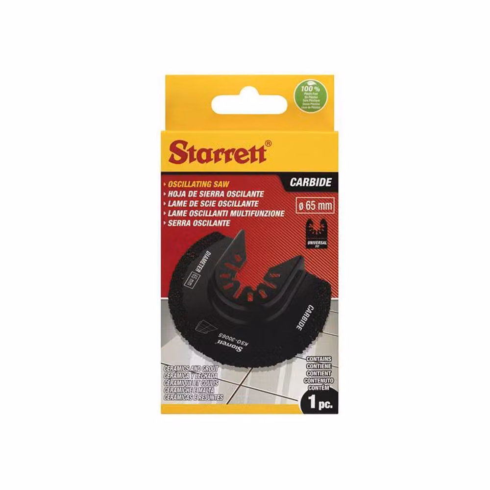 Starrett Black Tungsten Carbide Grit Hand Saw for Stone, 65 mm – 3