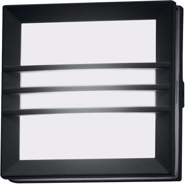 Loops Grey IP54 Outdoor LED Wall Light with GX53 9W Bulb – 2