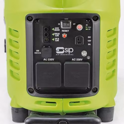 SIP Medusa ISG3303 Petrol Digital Inverter Generator, 3kW, Green – 5