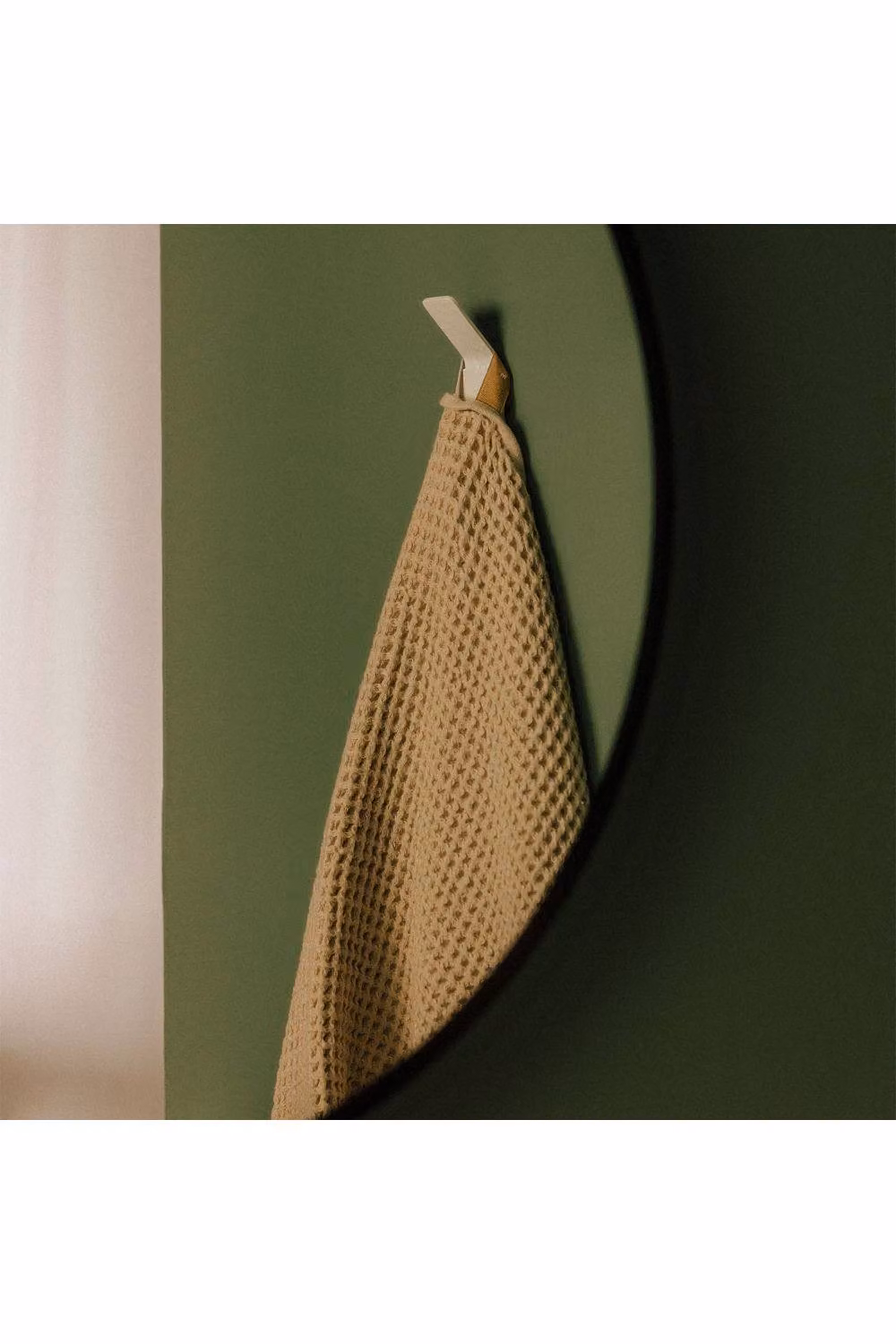 Cosmo Towel Hook in Brushed Stainless Steel, Metallic Silver, NEA Collection – 2