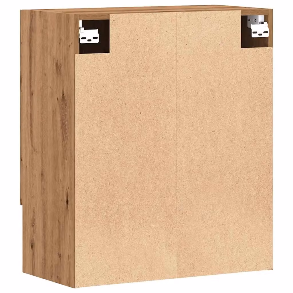 Berkfield Home Artisan Oak Wall Cabinet in Brown, W/D/H: 60 x 31 x 70 cm – 4