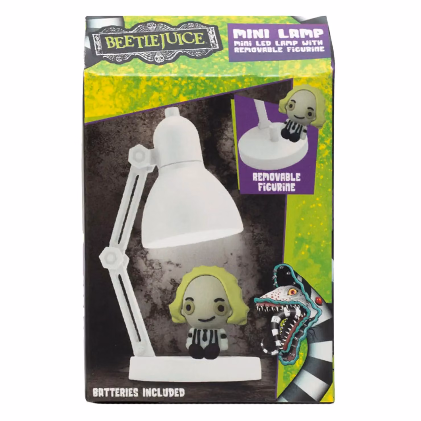 Beetlejuice Adjustable LED Mini Desk Lamp in White – 2