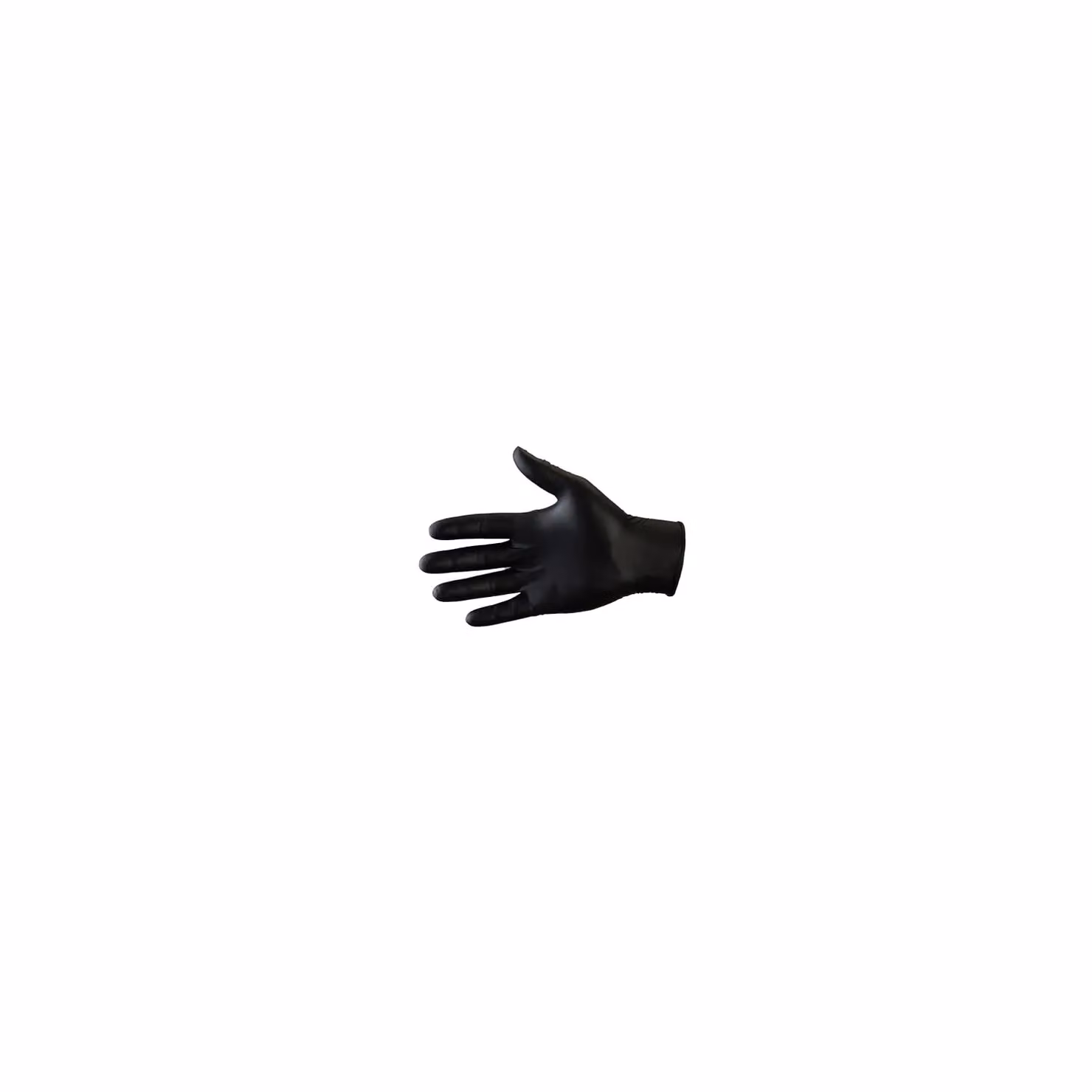 McAlpine Biodegradable Nitrile Powder Free Gloves, Medium, Black, Box of 100 – 2