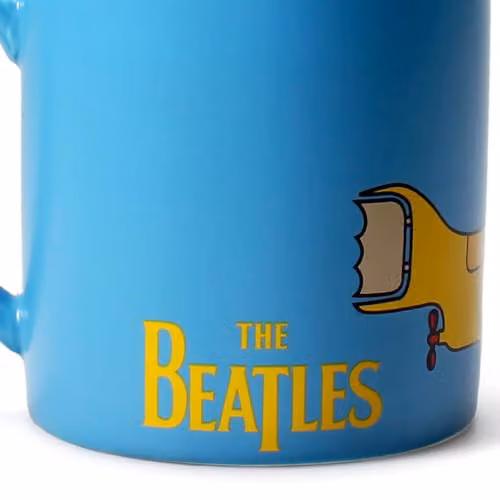 Half Moon Bay The Beatles Yellow Submarine Blue Ceramic Tea and Coffee Mug – 3