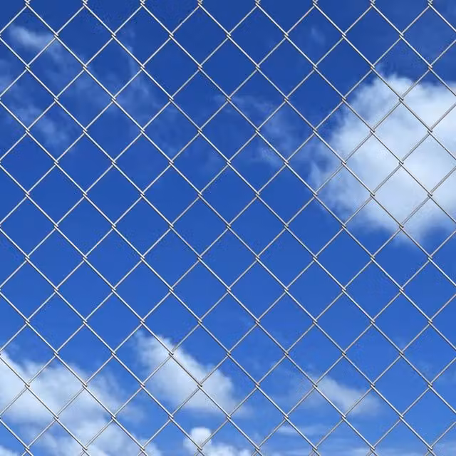 Berkfield Home Durable Galvanised Steel Chain Link Fence, Silver, 15 x 1.25 m